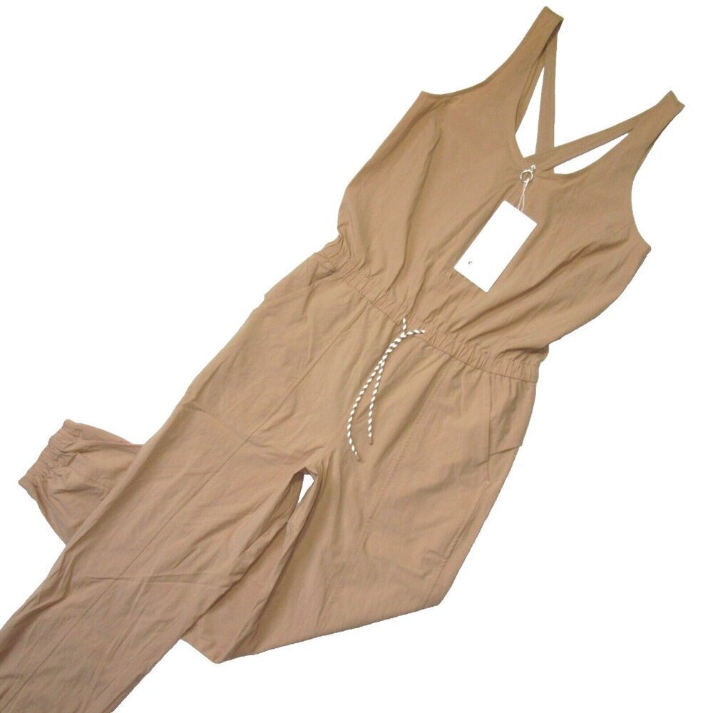 NWT Lululemon Shift in Time Jumpsuit in Beech Wood 6 $148 - Picture 2 of 5